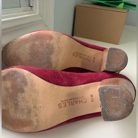 Charles David burgundy Mary Jane pumps - Picture 5 of 5